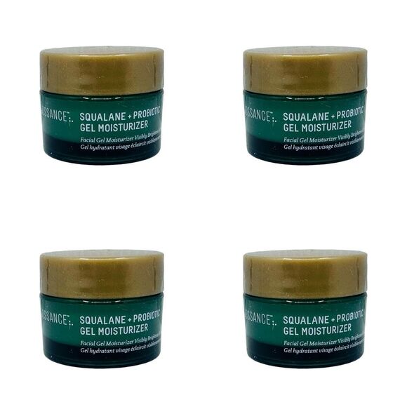 Biossance Squalane + Probiotic Gel Moisturizer - 4 Ct - 0.5 fl oz /15 ml x 4 - Picture 1 of 5